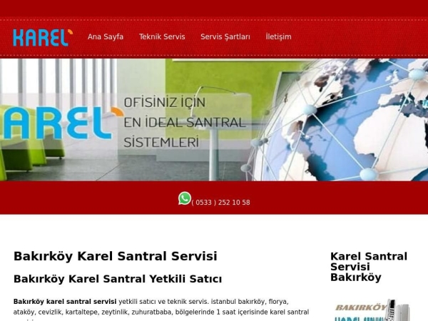 bakirkoykarelsantralservisi.karelsantralservisii.com