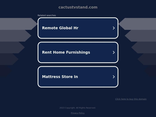 cactustvstand.com