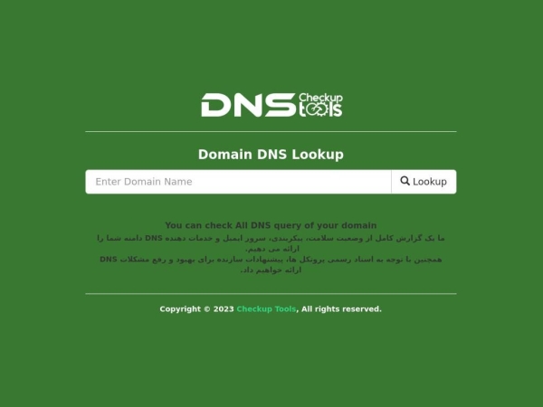 dns.checkup.tools