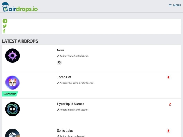 airdrops.io