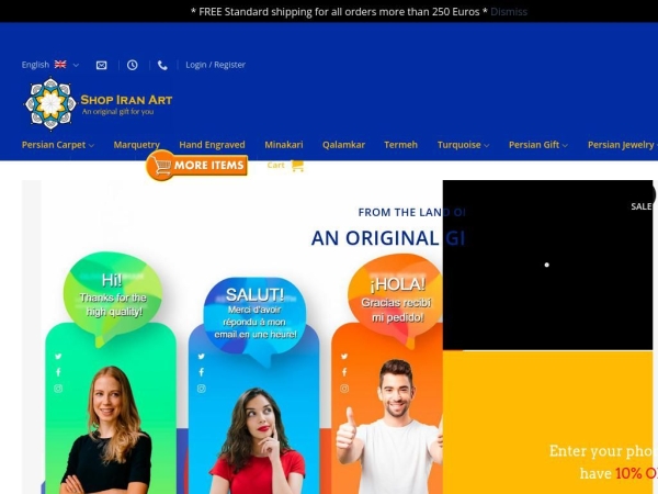 shopiranart.com